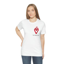 Load image into Gallery viewer, Custom Loue Musica Unisex Jersey Short Sleeve Tee